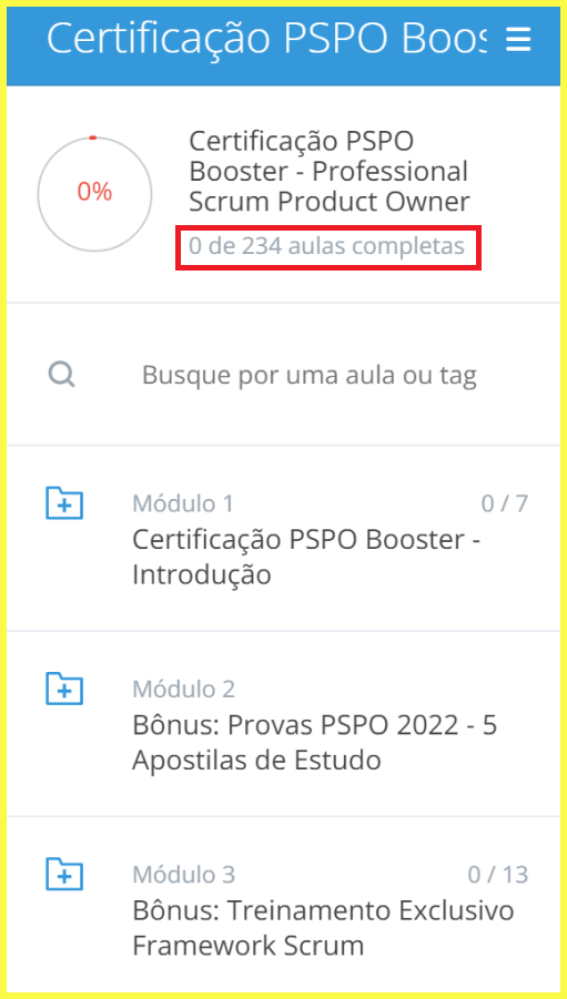 Certificação PSPO Provas